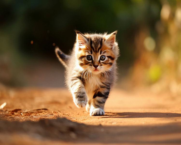 Cat Running